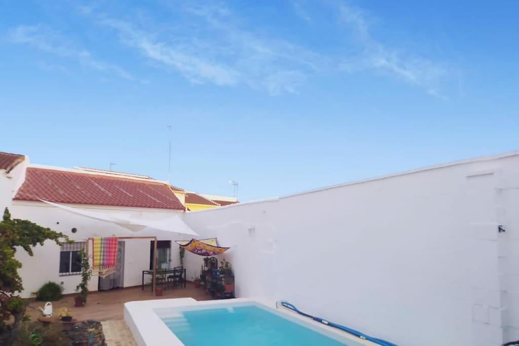 Casa Con Piscina Cerca De Sevilla Carrion de Los Cespedes المظهر الخارجي الصورة
