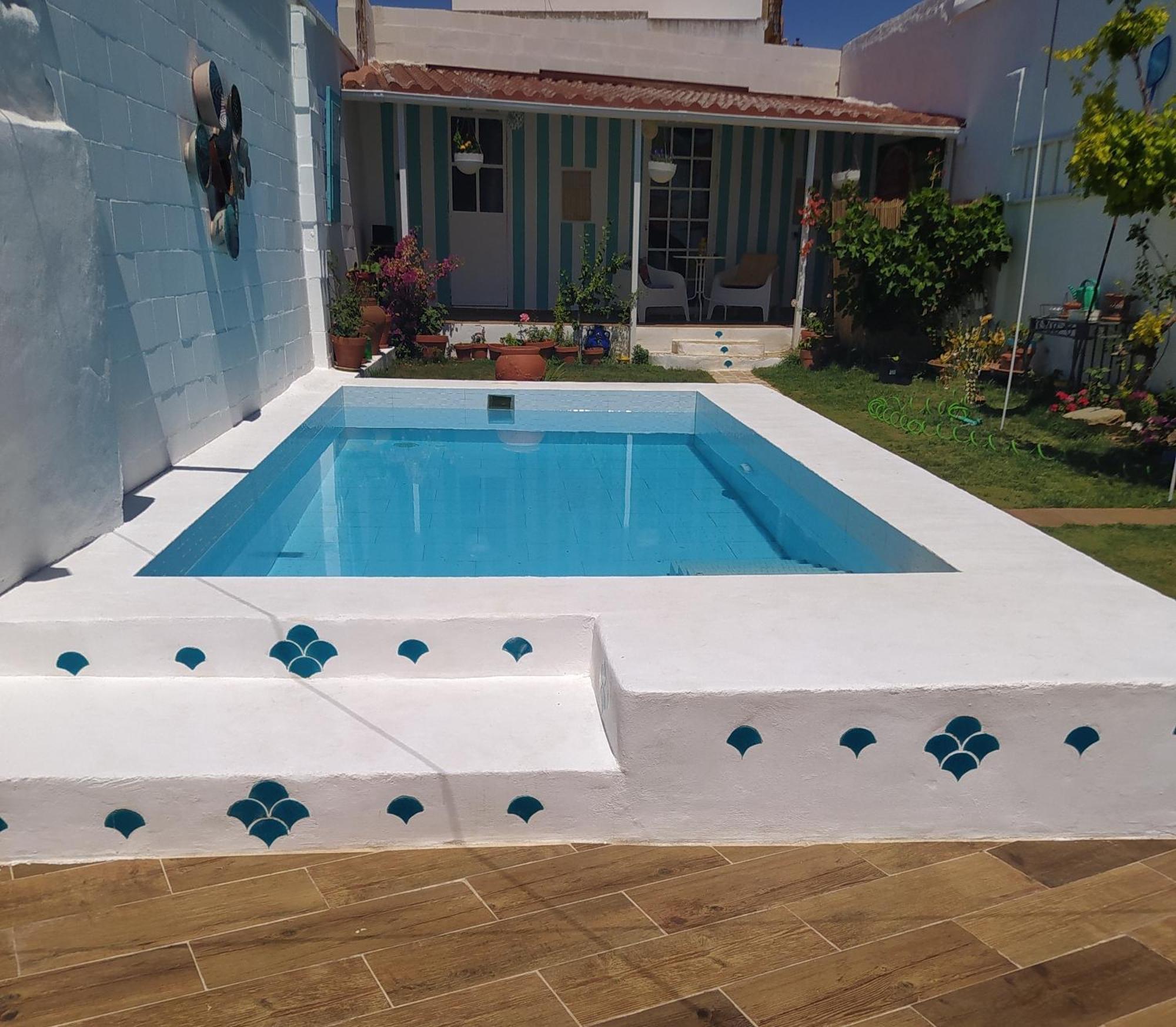 Casa Con Piscina Cerca De Sevilla Carrion de Los Cespedes المظهر الخارجي الصورة