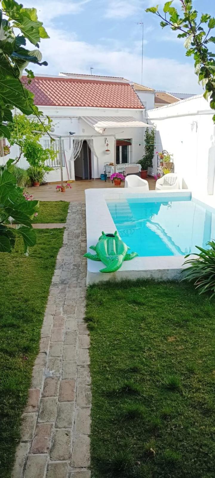 Casa Con Piscina Cerca De Sevilla Carrion de Los Cespedes المظهر الخارجي الصورة